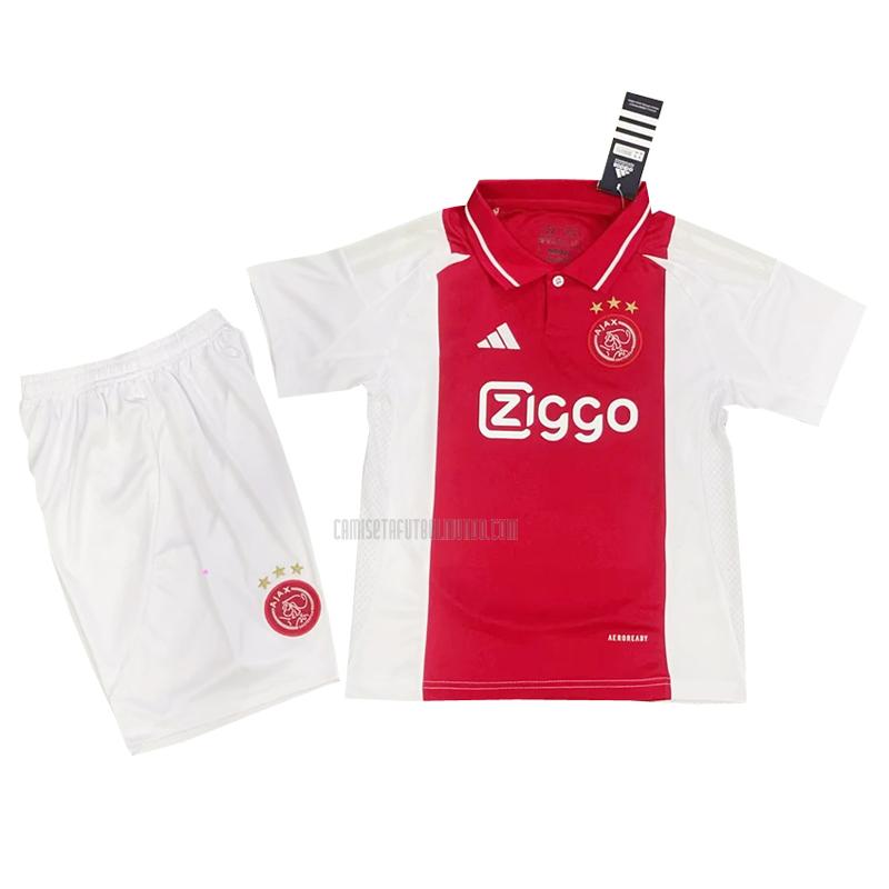 camiseta ajax niños primera 2024-25