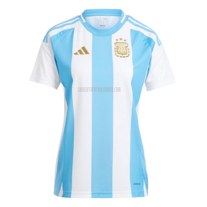 camiseta argentina mujer primera 2024