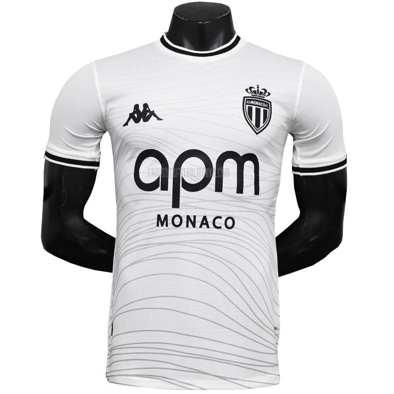 camiseta as monaco edición de jugador tercera 2024-25