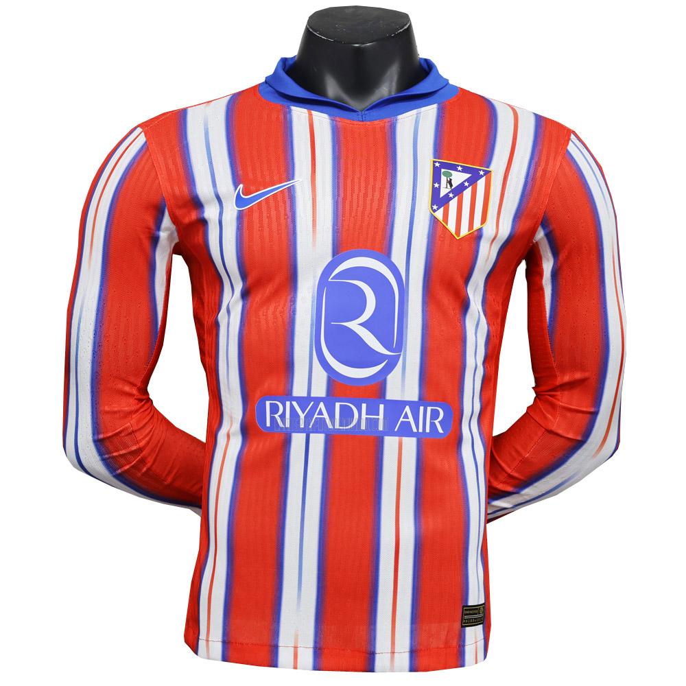 camiseta atlético de madrid manga larga edición de jugador primera 2024-25