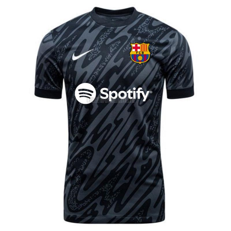 camiseta barcelona portero negro 2024-2025