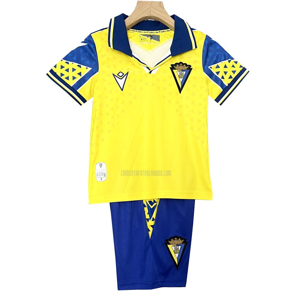 camiseta cadiz niños primera 2024-2025