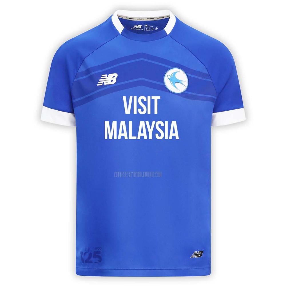 camiseta cardiff city primera 2024-25