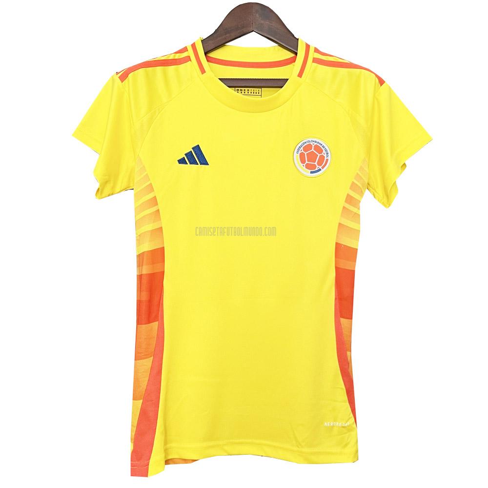 camiseta colombia mujer primera 2024-2025