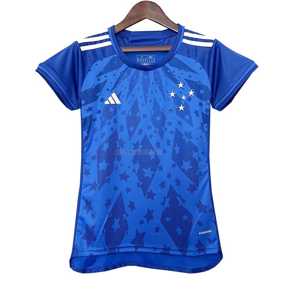 camiseta cruzeiro mujer primera 2024-2025