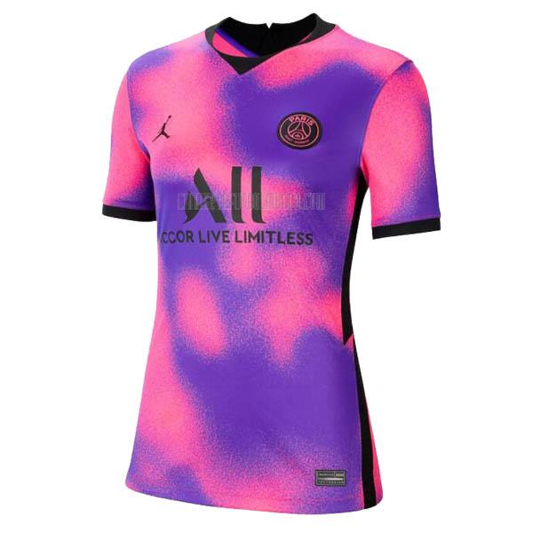 camiseta del paris saint-germain del mujer cuarto 2020-2021