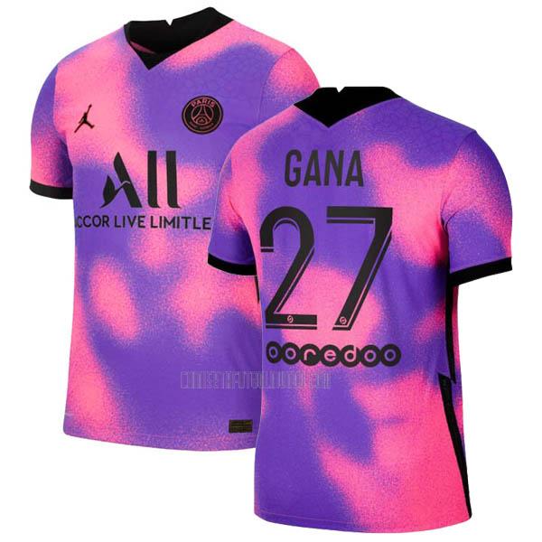 camiseta gana del paris saint-germain del cuarto 2020-2021