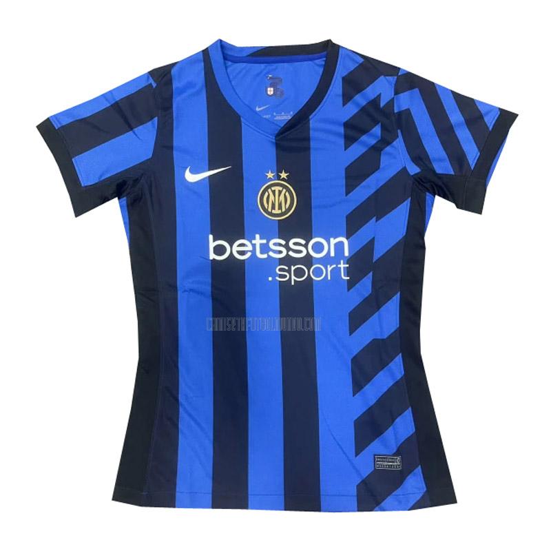 camiseta inter milan mujer primera 2024-25