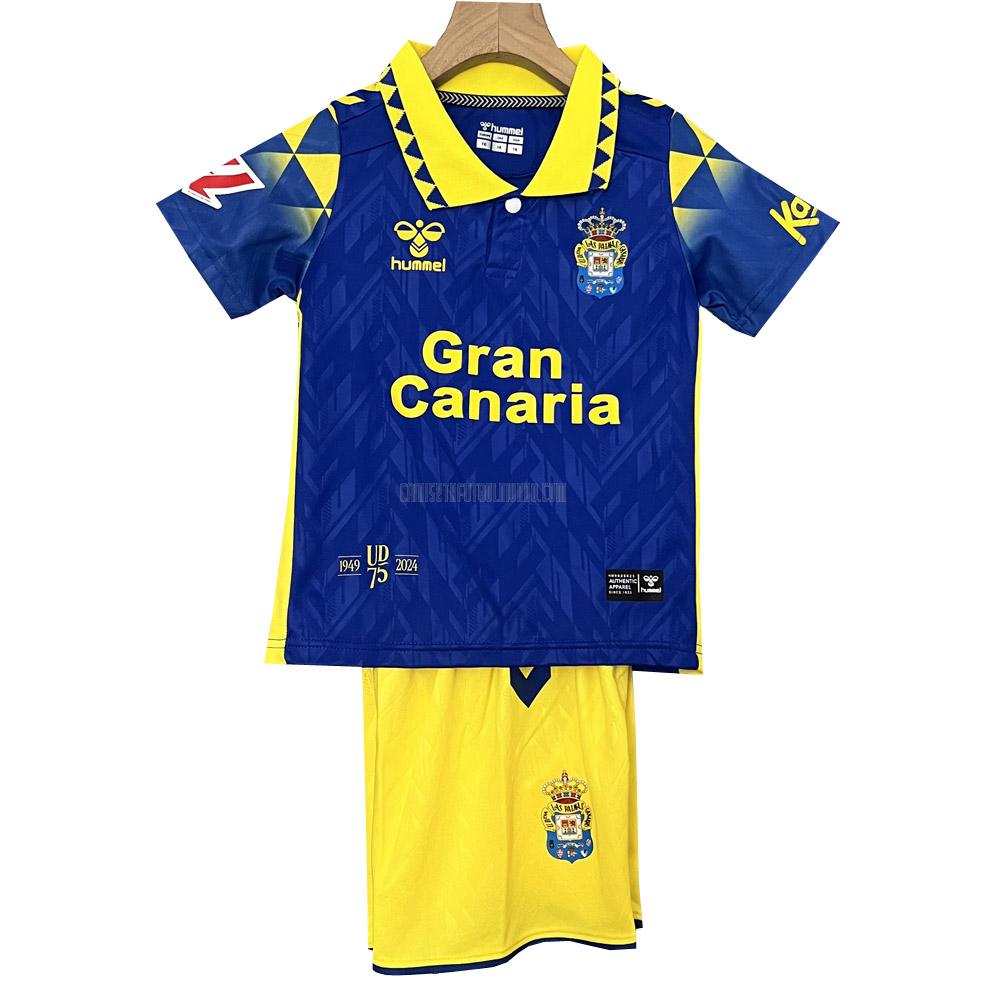 camiseta las palmas niños segunda 2024-25