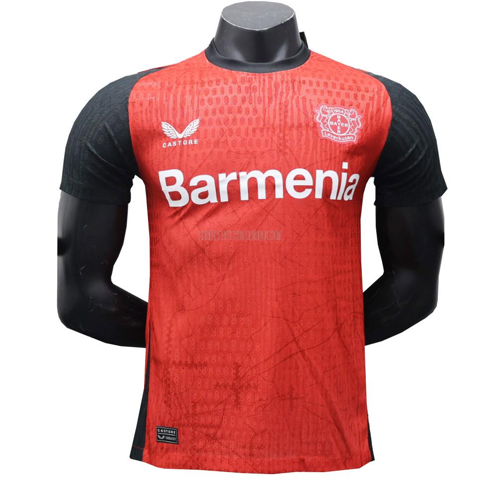 camiseta leverkusen edición de jugador primera 2024-2025