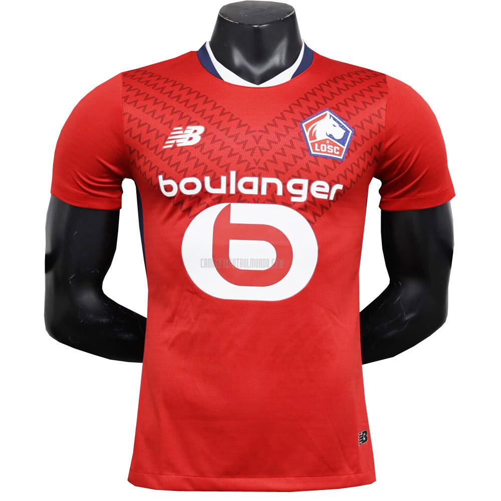 camiseta lille edición de jugador primera 2024-2025