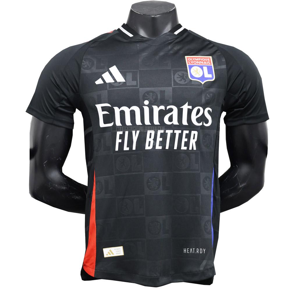 camiseta lyon edición de jugador segunda 2024-2025