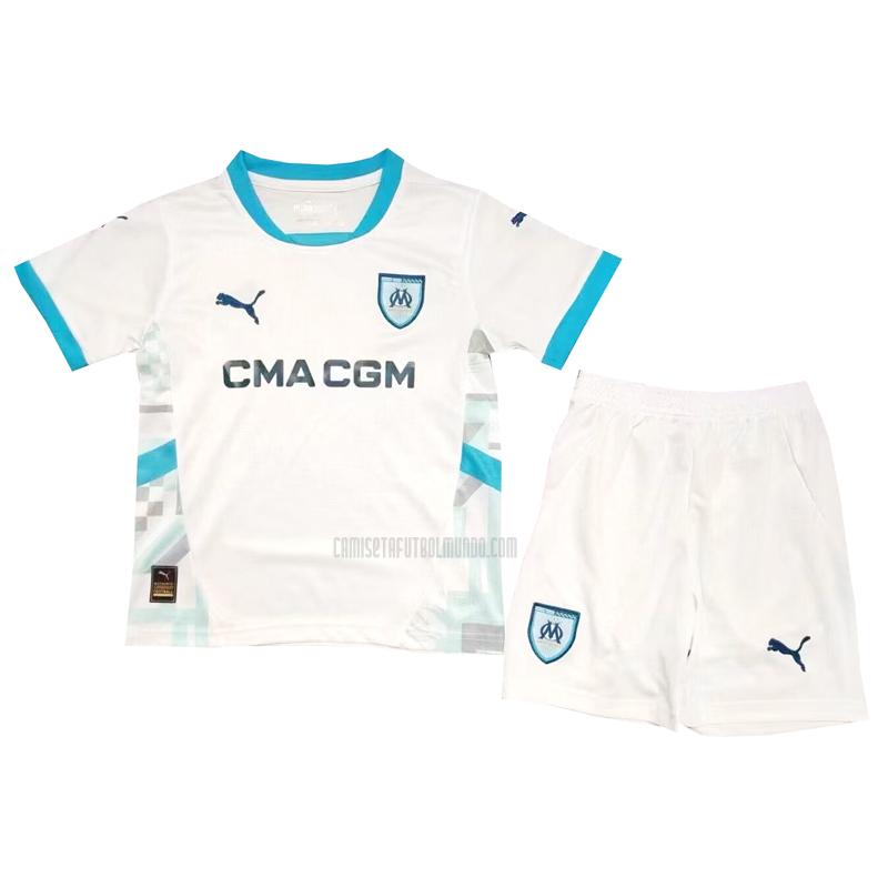 camiseta marseille niños primera 2024-2025