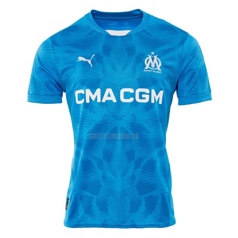 camiseta marseille portero azul 2024-25