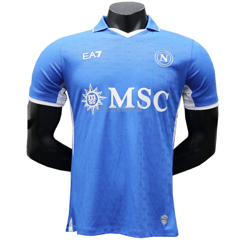 camiseta napoli edición de jugador primera 2024-25