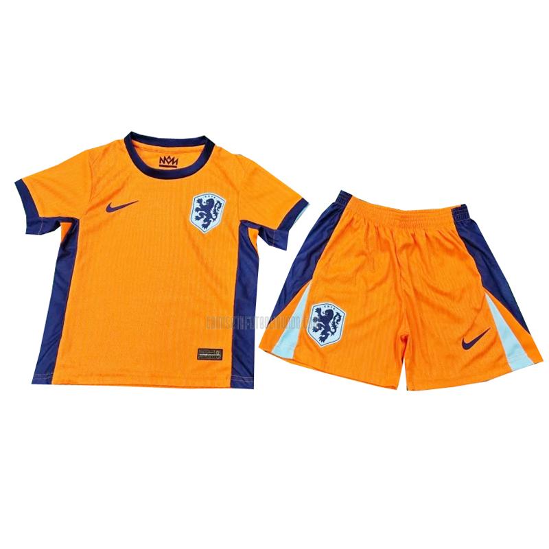 camiseta países bajos niños primera 2024