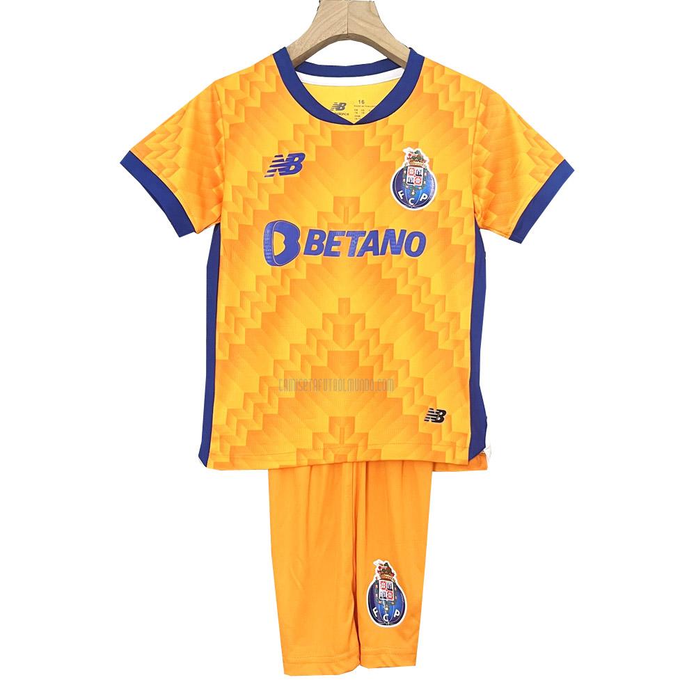 camiseta porto niños segunda 2024-2025