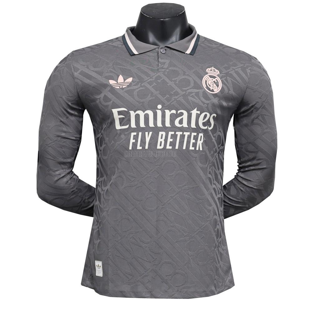 camiseta real madrid manga larga tercera 2024-25