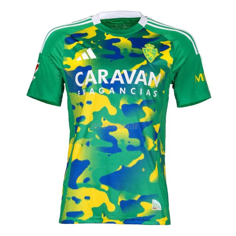 camiseta real zaragoza cuatro 2024-25