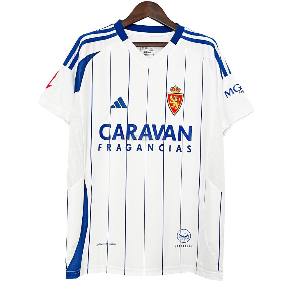 camiseta real zaragoza primera 2024-2025