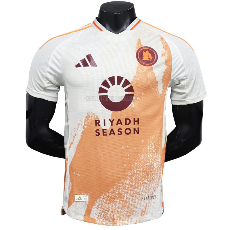 camiseta roma edición de jugador segunda 2024-25