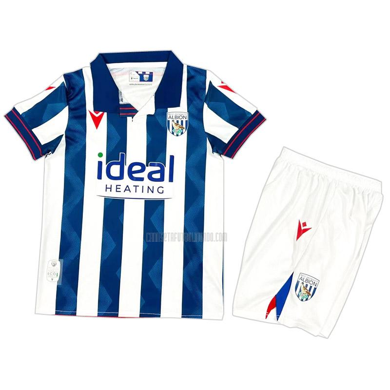 camiseta west bromwich albion niños primera 2024-25