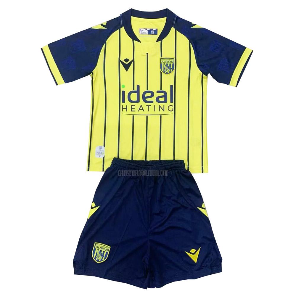 camiseta west bromwich albion niños segunda 2024-25