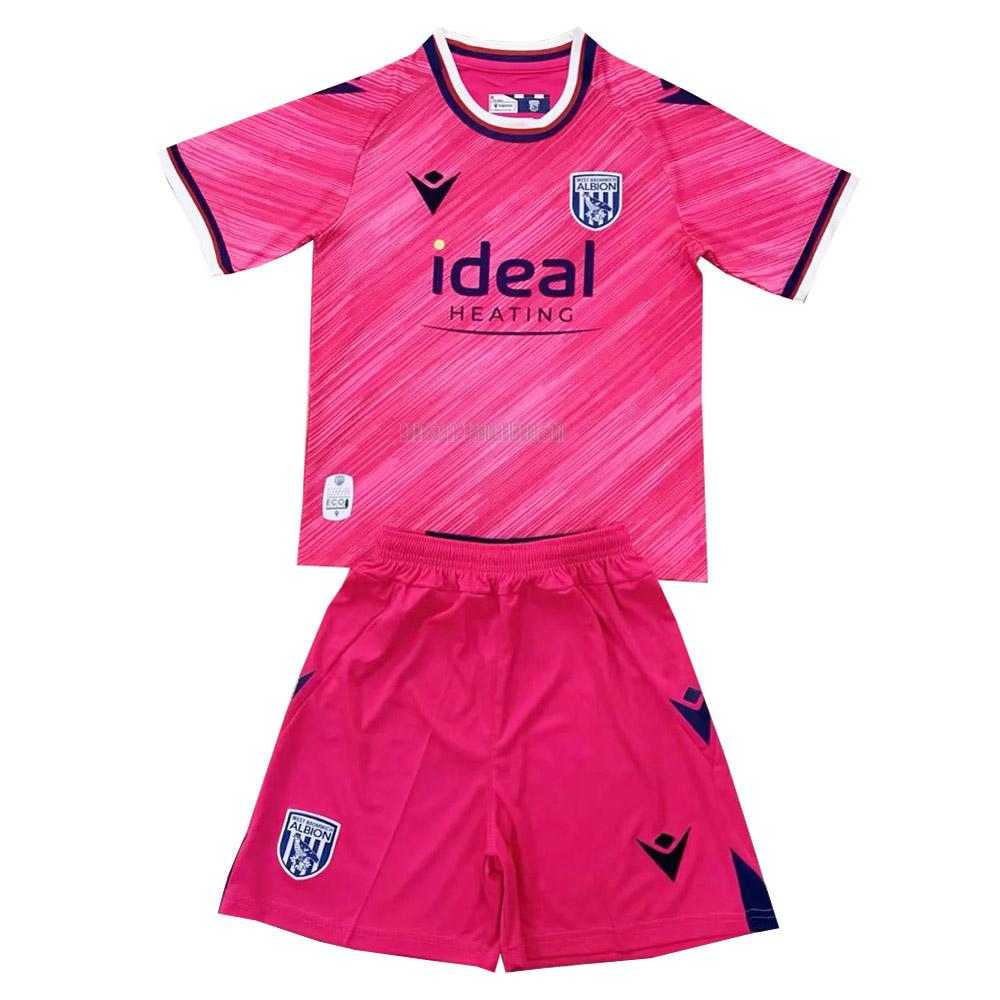 camiseta west bromwich albion niños tercera 2024-25