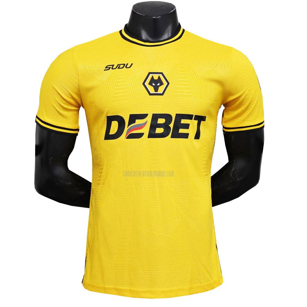 camiseta wolverhampton wanderers edición de jugador primera 2024-25