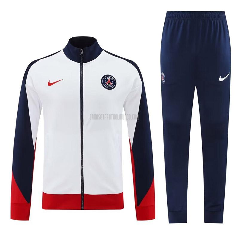 chaqueta paris saint-germain blanco 2024-25