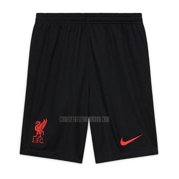 pantalón corto del liverpool del tercera 2020-2021