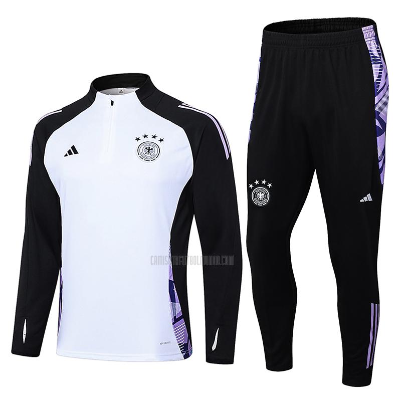 sudadera alemania a241215 blanco-negro 2024-25