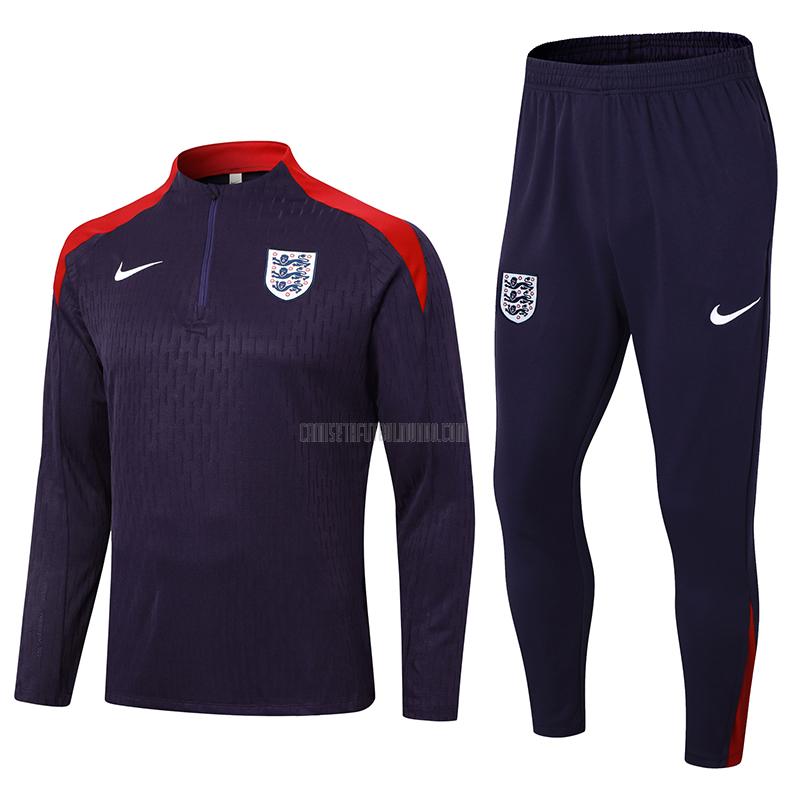 sudadera inglaterra a241215 morado oscuro 2024-25