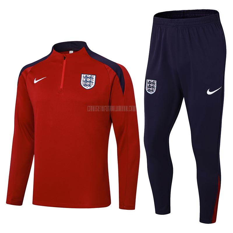 sudadera inglaterra a241215 rojo 2024-25