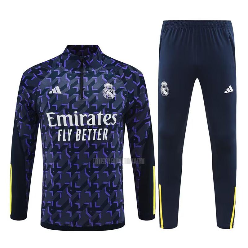 sudadera real madrid 2433a1 azul