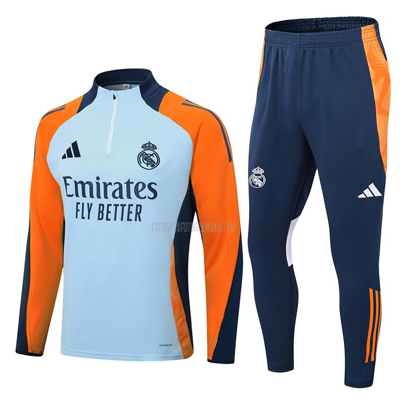 sudadera real madrid azul claro