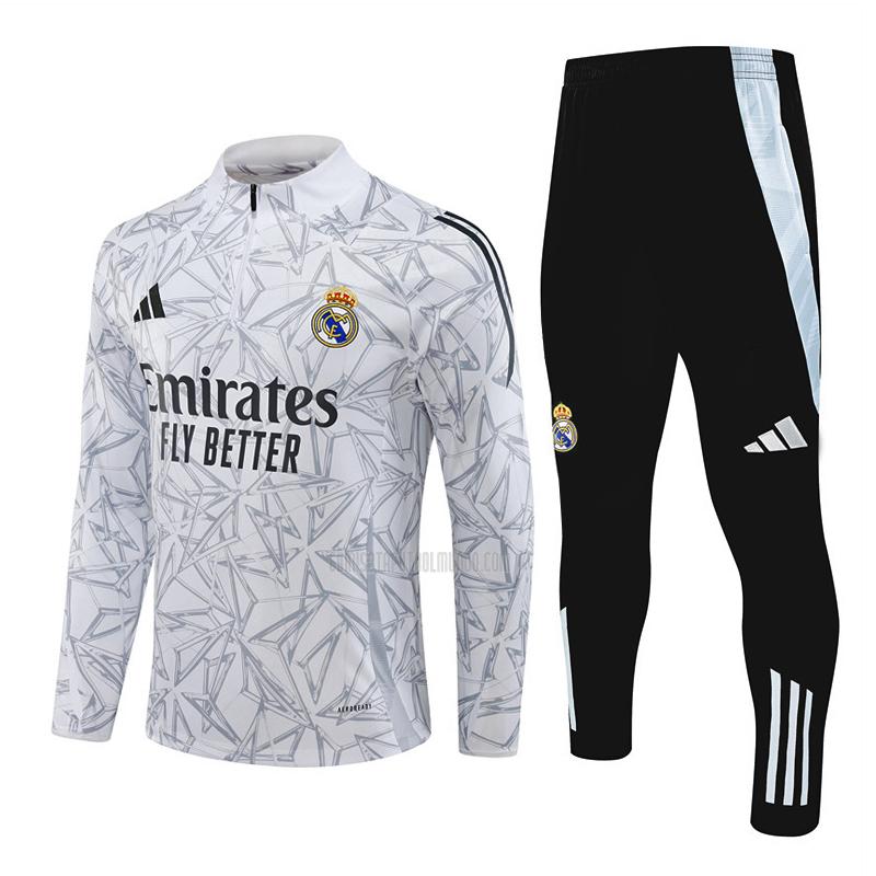 sudadera real madrid blanco